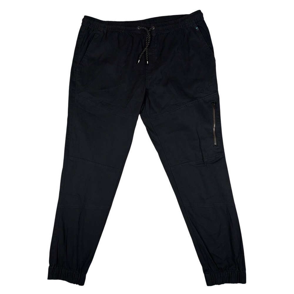 Black Cargo Jogger Pants Mens XL Streetwear Skate Utility‎ Tony Hawk Stretch